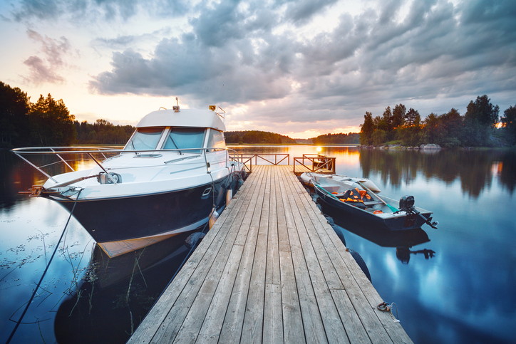 Image of two boats at a dock.