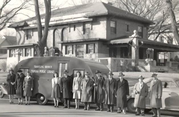 Picture of first book mobile.