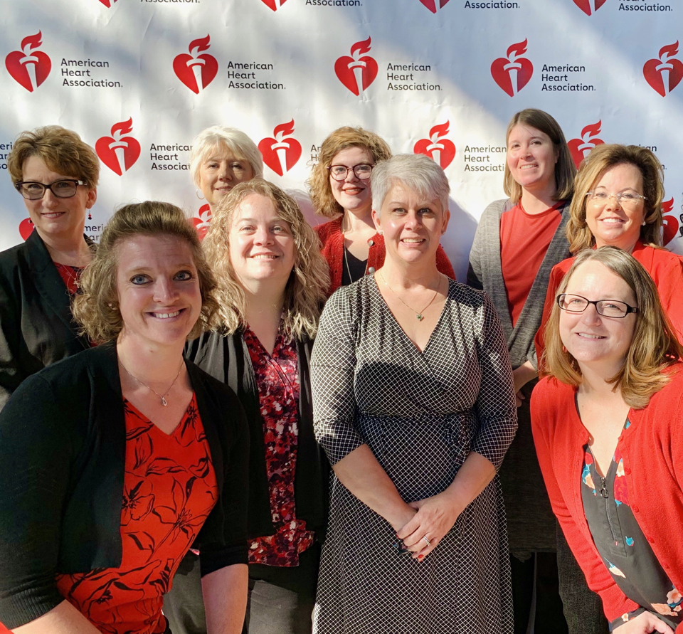 Image of people at American Heart Association.