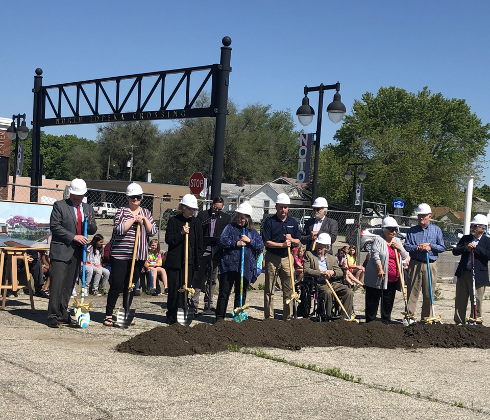 Image of Noto breaking ground.